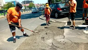INFRASTRUCTURĂ 5: Lucrări de reparații la carosabil în zona 13 Septembrie – Sebastian (P)