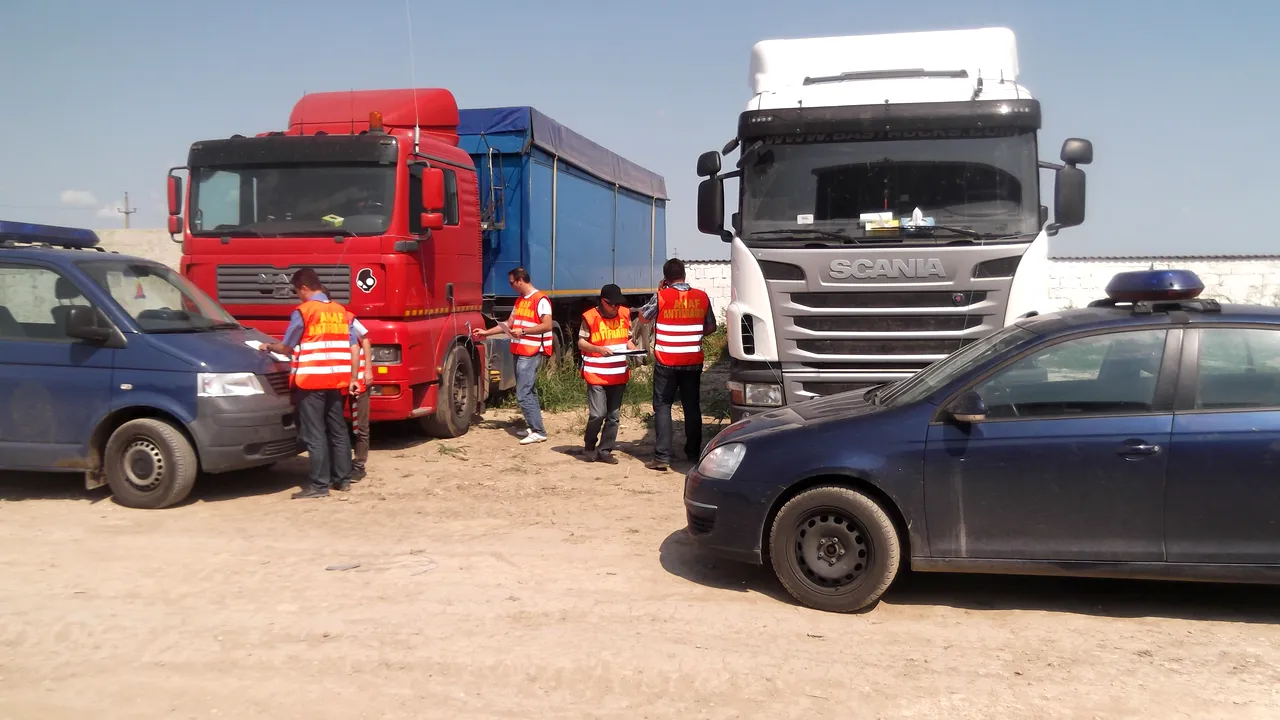 Aproape 2.000 de tone de cereale, confiscate de inspectorii antifraudă fiscală - FOTO