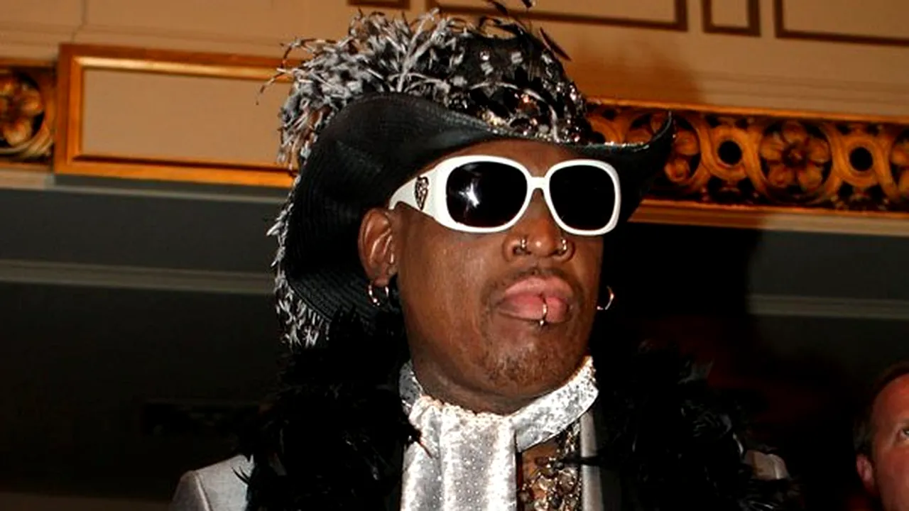 Dennis Rodman, ruinat şi alcoolic, riscă 20 de zile de închisoare