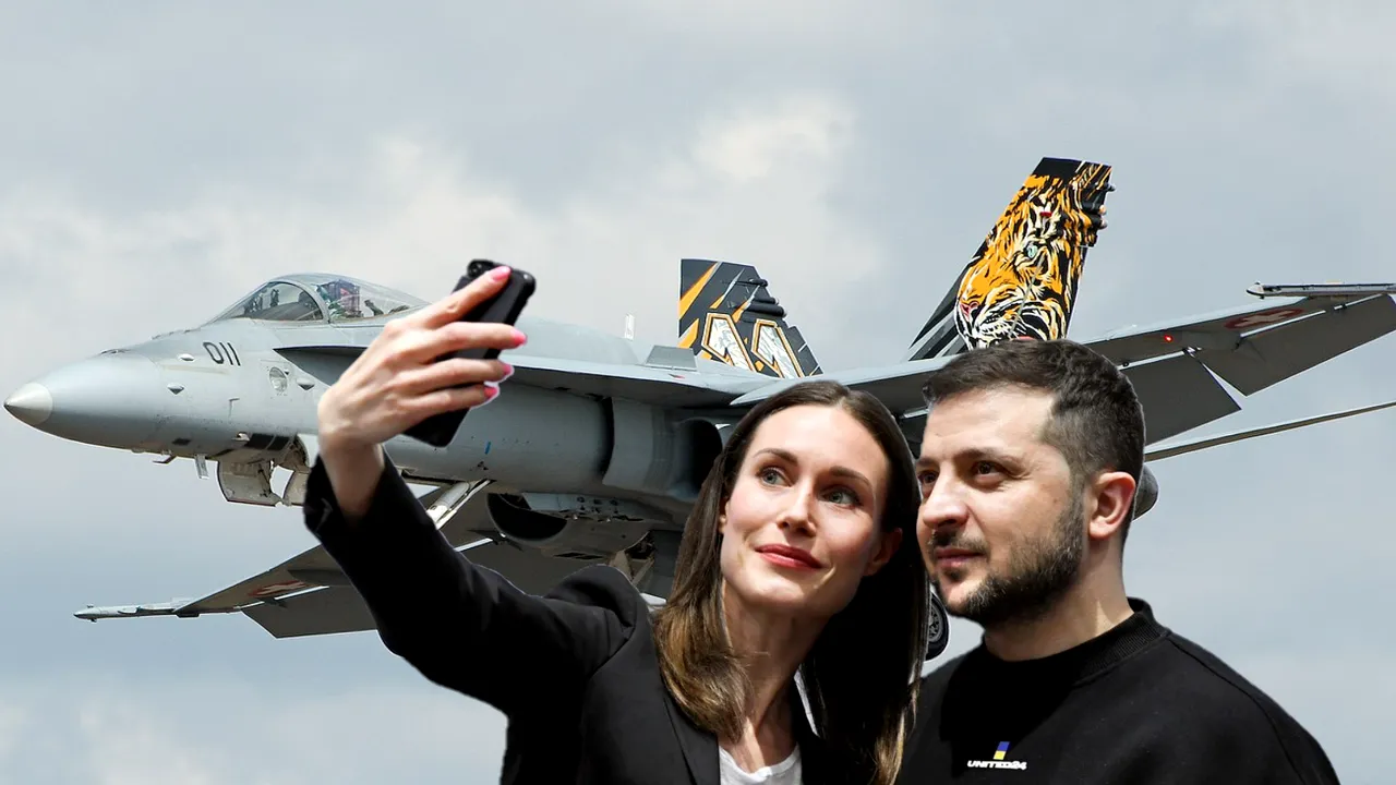 Avioane F-18 pentru Ucraina de la Finlanda, o decizie contestată a premierului Sanna Marin 