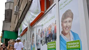 Sediul de campanie electorală al lui Teo Trandafir a fost vandalizat