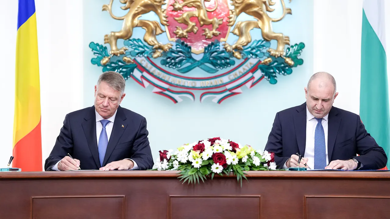 Iohannis şi Radev au semnat Declaraţia privind Parteneriatul Strategic româno-bulgar