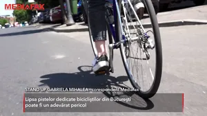 Mersul pe două roţi în Bucureşti poate fi o aventură periculoasă
