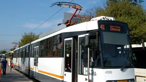 Tramvaiul 41 nu va circula în zilele 26 şi 27 august
