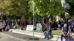 Protest anemic pentru Călin Georgescu. Mai puțin de 50 de oameni au revenit la Arestul Central