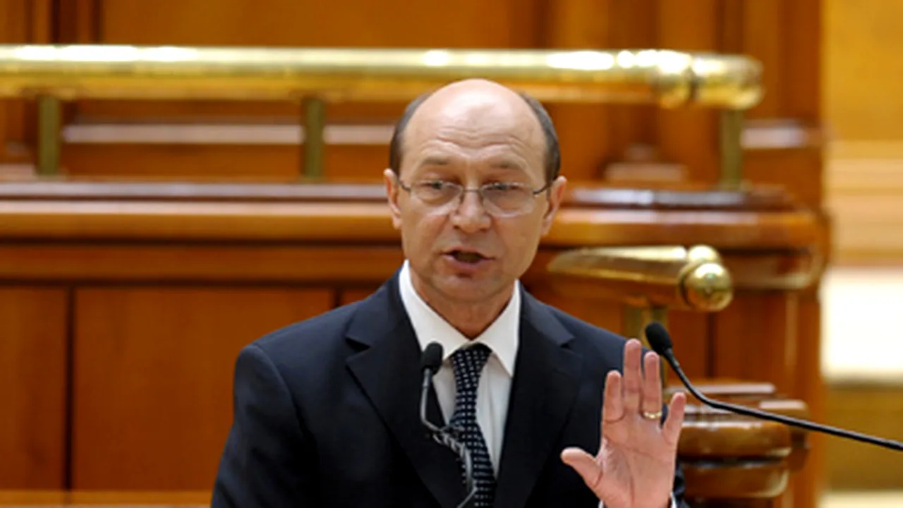Băsescu a prezentat o listă de priorităţi pe termen mediu pe care le va susţine