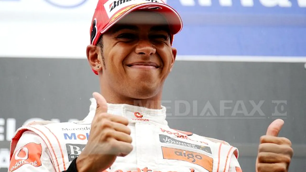 Lewis Hamilton, învingător în Marele Premiu al Belgiei