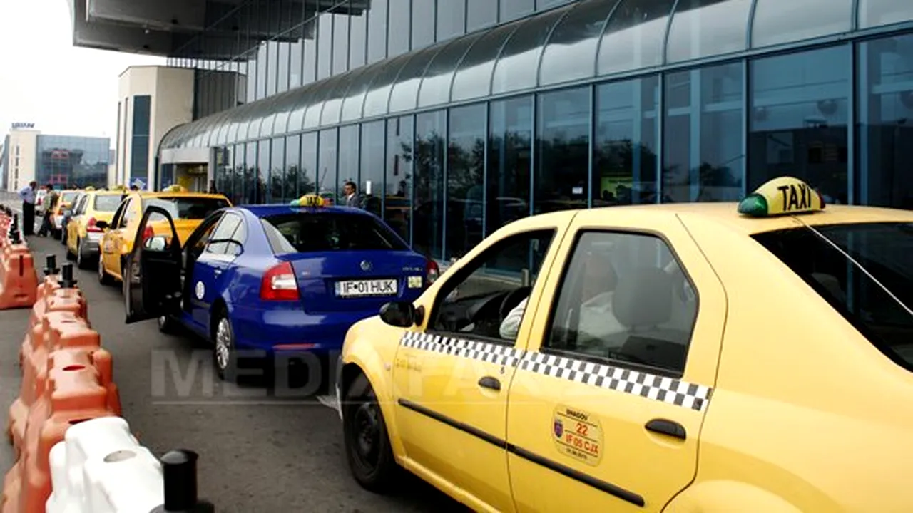 Cum s-a revenit la haos în organizarea taxiurilor la aeroportul Otopeni