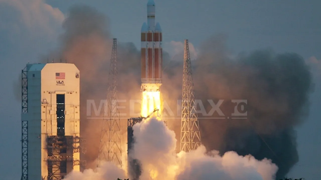 NASA a lansat cu succes capsula Orion, în cadrul unui prim zbor de testare - FOTO