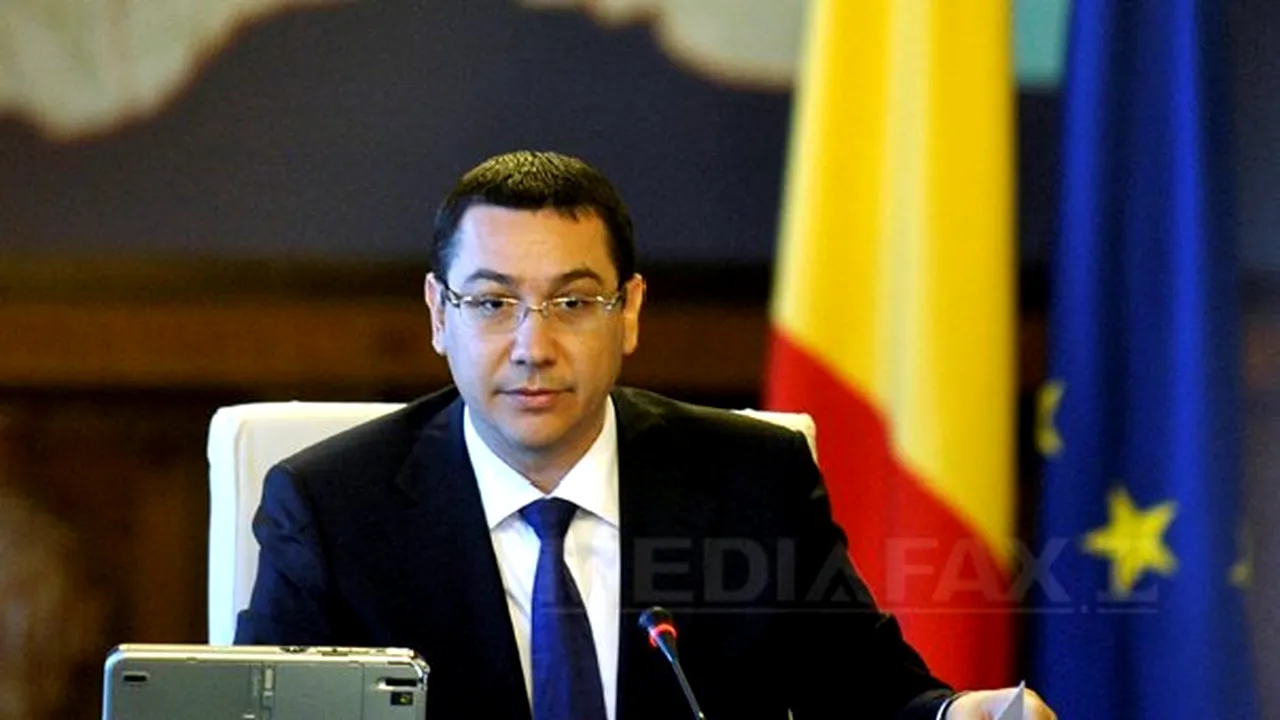 Premierul Ponta a desemnat cele 15 ONG-uri din Consiliul Economic şi Social