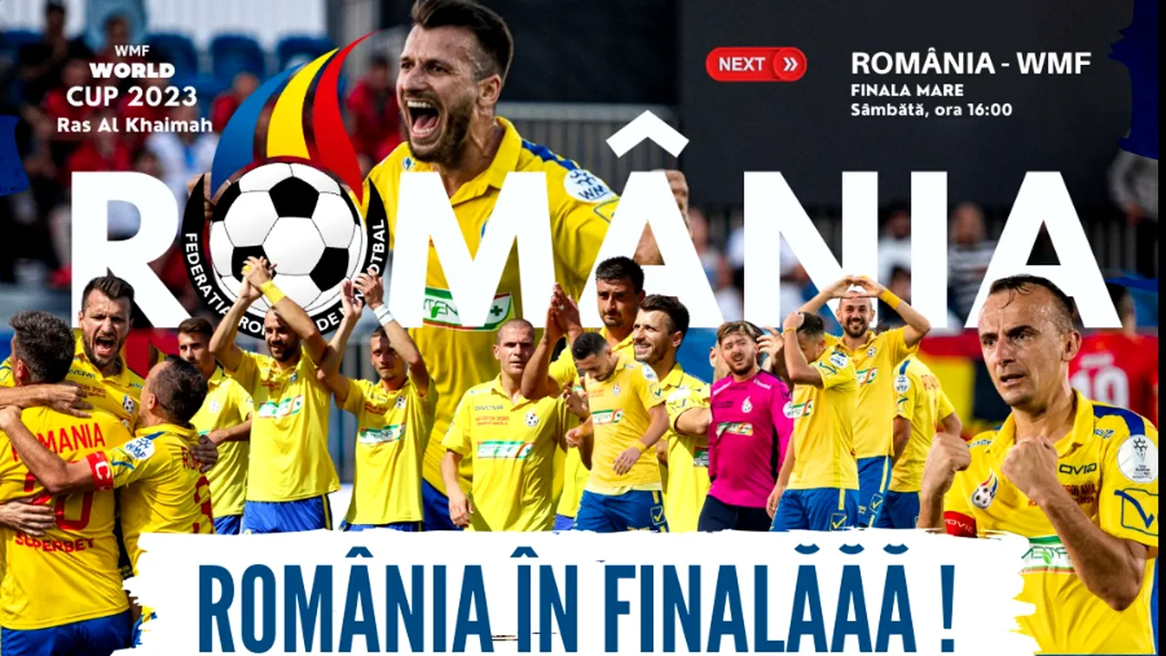 România joacă astăzi pentru prima dată o finală de Campionatului Mondial de Minifotbal. Selecţionata Kazakhstanul, ultimul obstacol în calea unui rezultat istoric