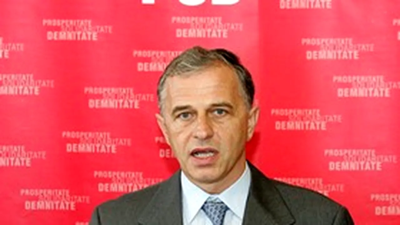 Geoană vrea ieşirea din criză cu un program de relansare prin 3 direcţii de investiţii
