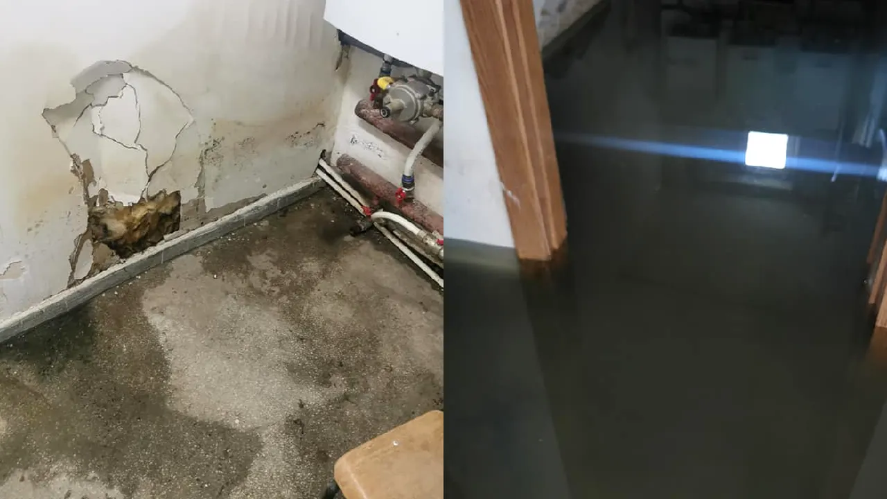Grădiniţă cu ziduri sparte şi infiltraţii, în cea mai bogată comună din Neamţ. USR PLUS: Primărie condusă de #echipacâştigătoare