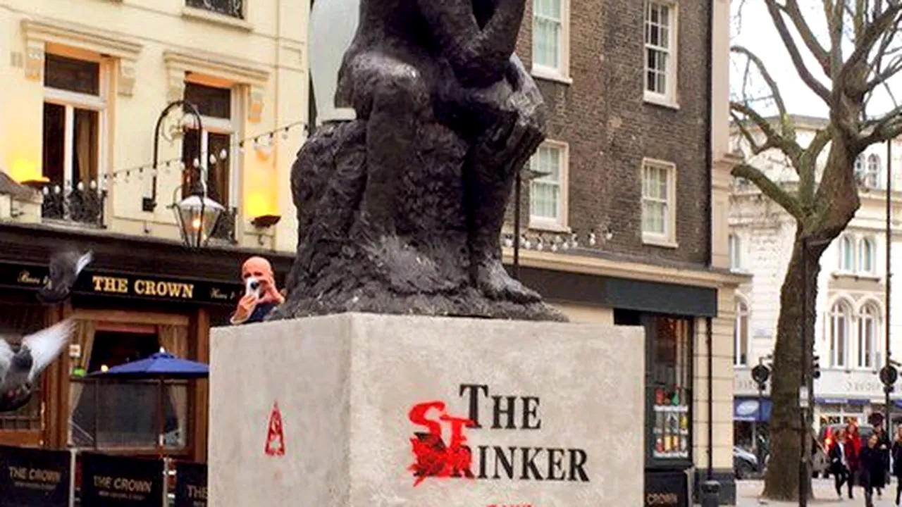 Sculptură de Banksy de 1,17 milioane de euro, în centrul unui scandal la casa de licitaţii Sotheby's