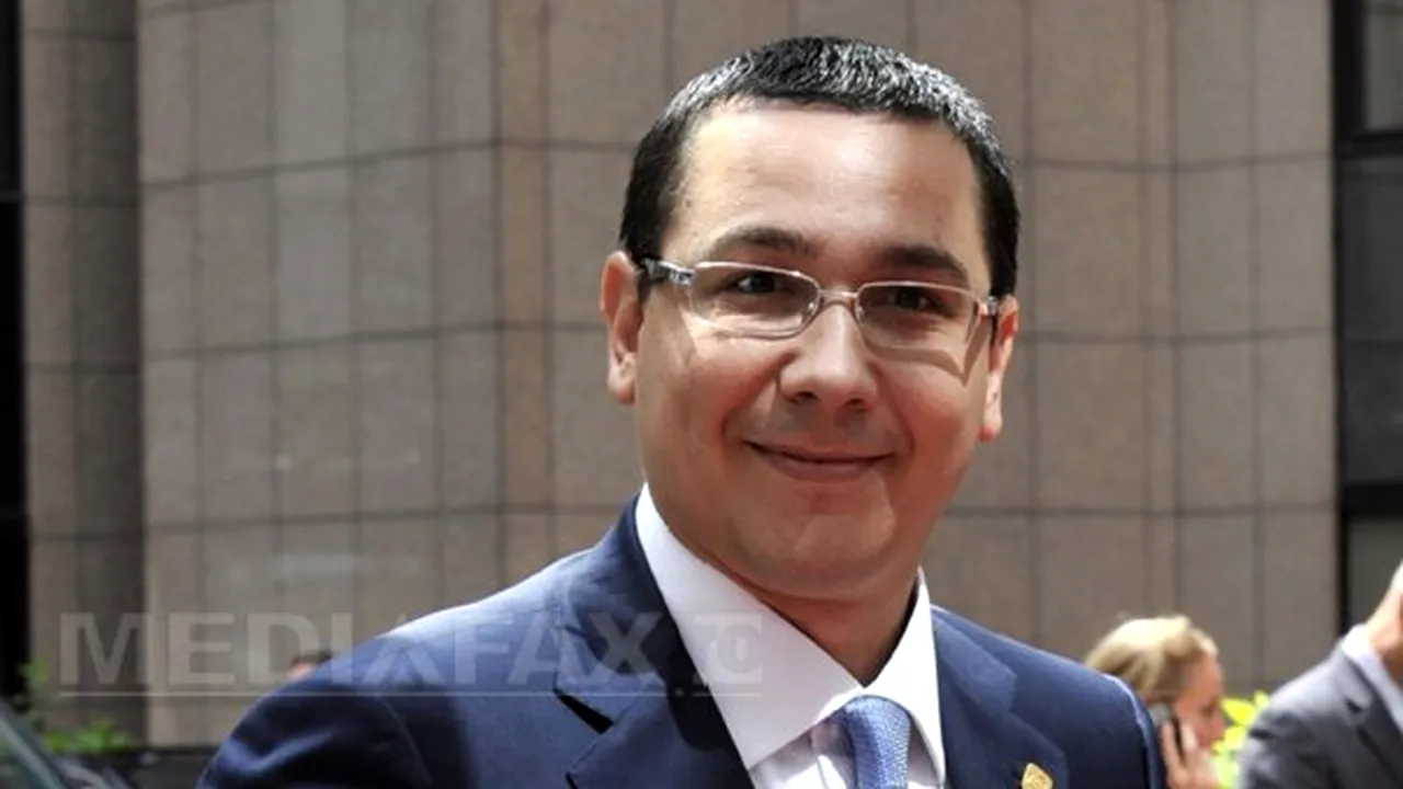 Ponta: Eram la Bruxelles şi am solicitat mandat pentru ca la Consiliu scaunul României să nu fie gol