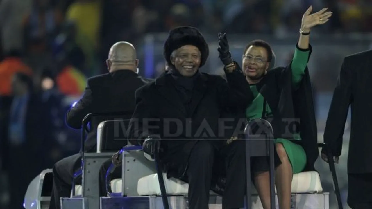 Nelson Mandela a eclipsat-o pe Shakira la ceremonia de închidere a CM