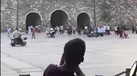 Un turn chinezesc vechi de 600 de ani s-a prăbușit parțial într-o zonă turistică
