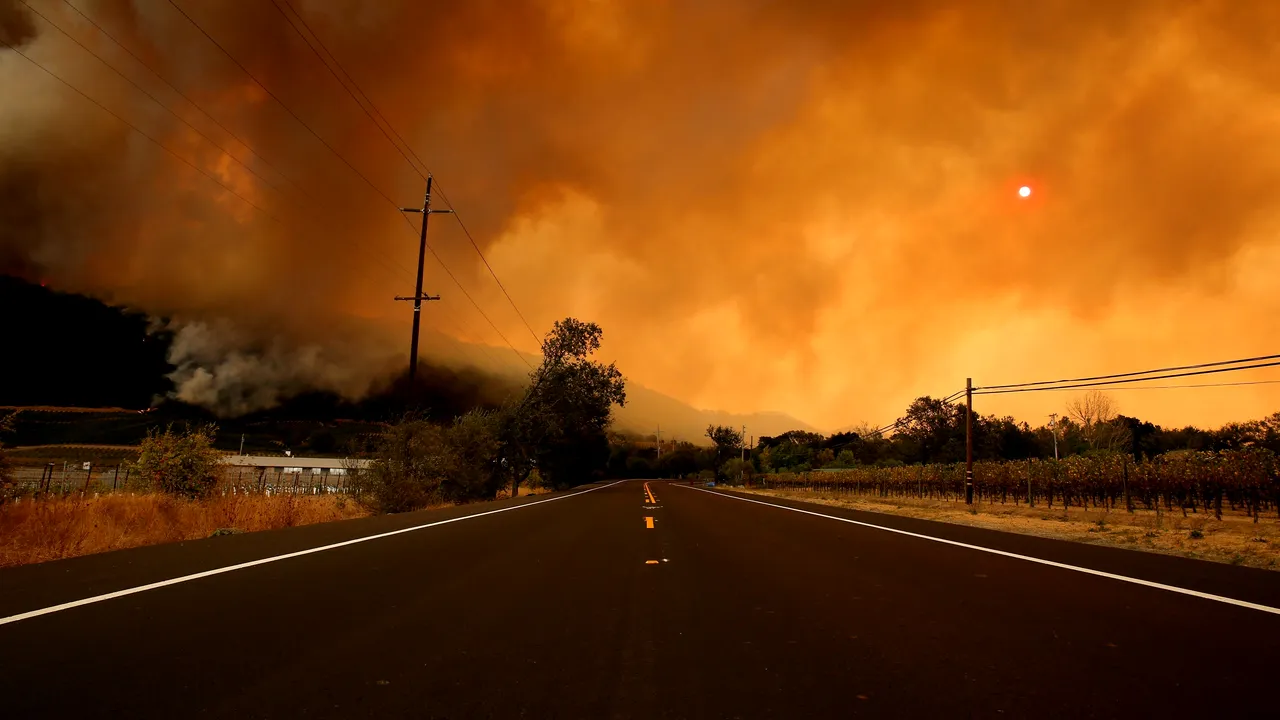 INCENDIILE de vegetaţie din California: Cel puţin cinci persoane au murit, iar alte câteva mii au fost evacuate