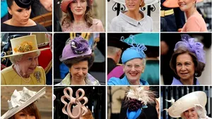 Inventarul pălăriilor de la nunta regală - GALERIE FOTO