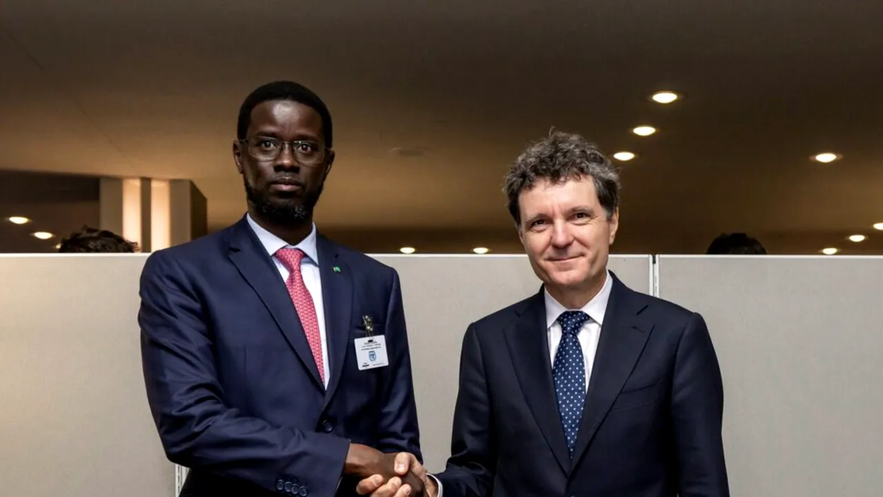 Nicușor Dan, întâlnire cu președintele Senegalului la New York, cu ocazia Adunării Generale a ONU