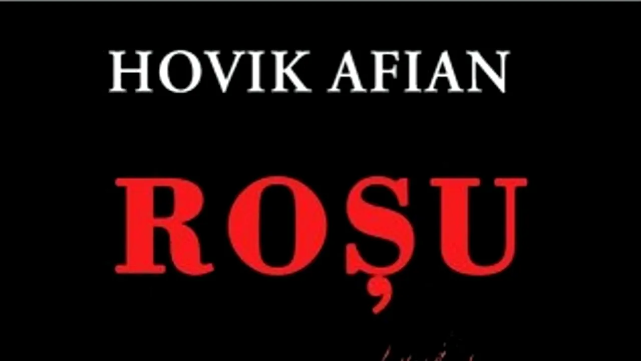 O carte pe zi: „Roşu”, de Hovik Afian