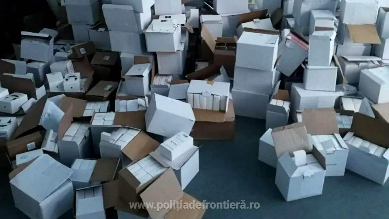 Captură de peste 440.000 lei la Vama Giurgiu: Doi cetăţeni turci încercau să introducă ilegal în ţară articole de încălţăminte şi parfumuri | FOTO