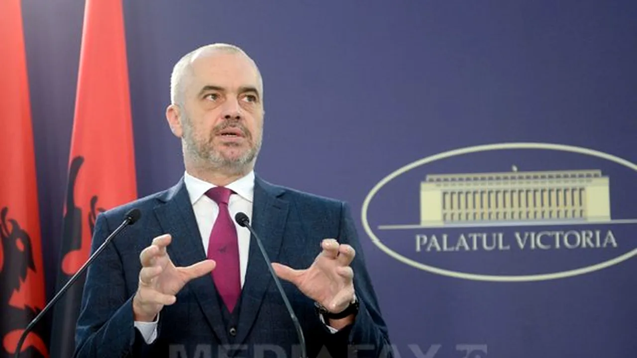 Premierul albanez Edi Rama şi-a lansat cartea 
