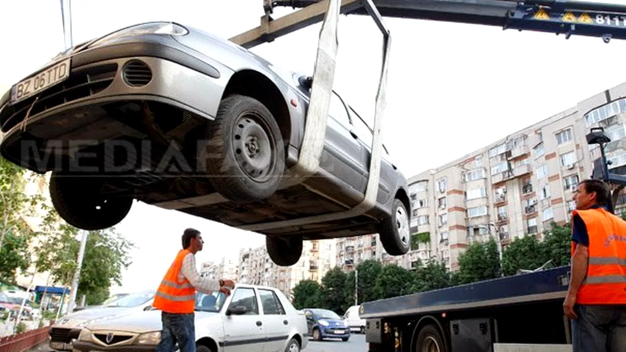 Cum se vede ridicarea de maşini din partea cealaltă a baricadei: o zi printre hingherii de maşini, cei mai urâţi oameni din Bucureşti