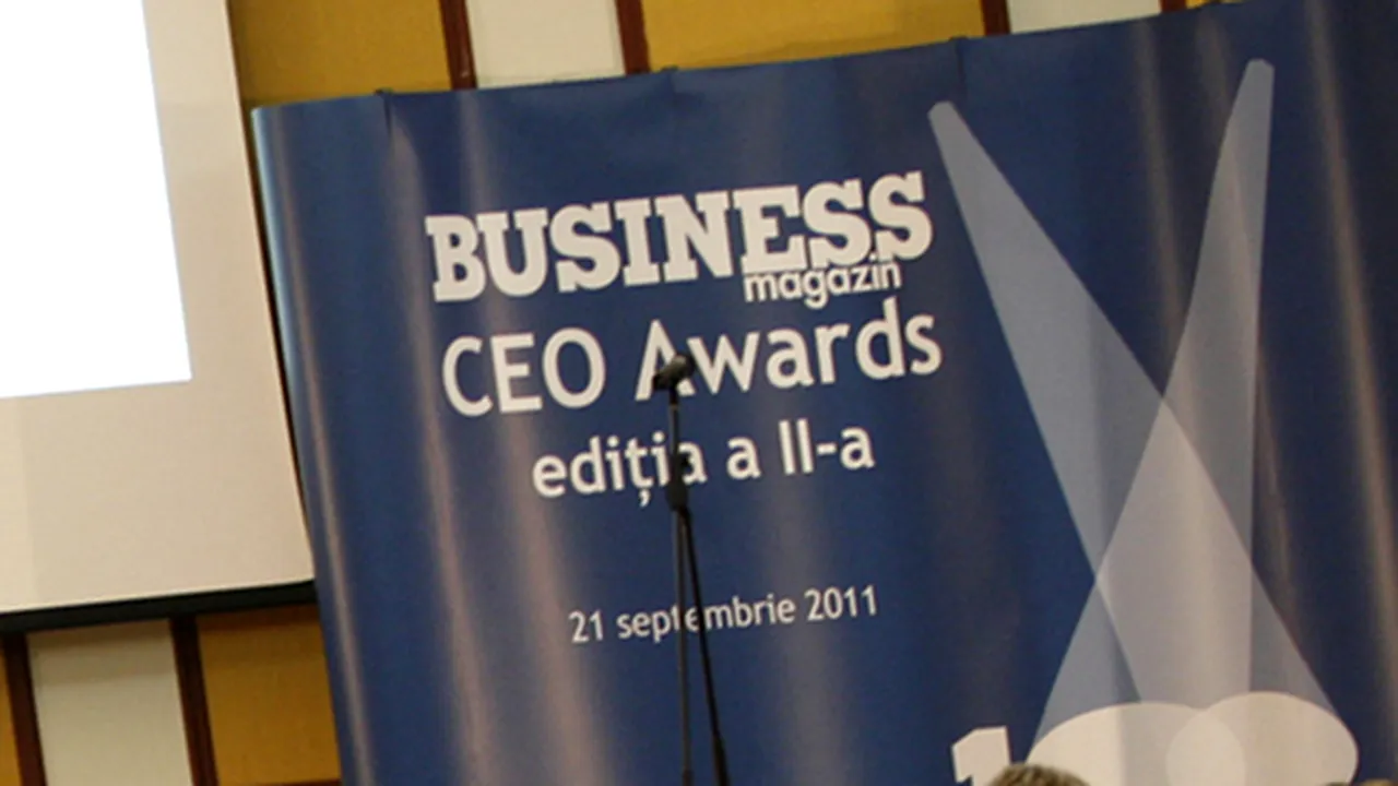 Cei mai admiraţi CEO din România: Vezi cine sunt premianţii galei BUSINESS Magazin