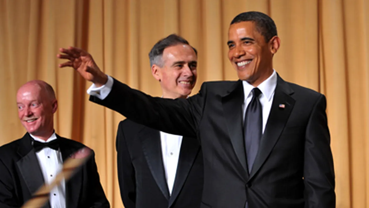 Obama s-a ţinut de glume la dineul jurnaliştilor de la Casa Albă - VIDEO
