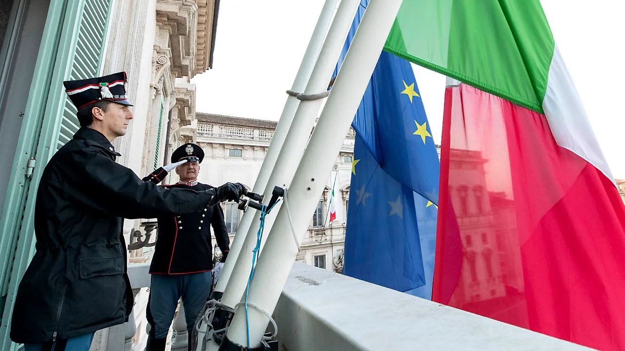 Moment de reculegere în toată Italia pentru comemorarea victimelor coronavirusului