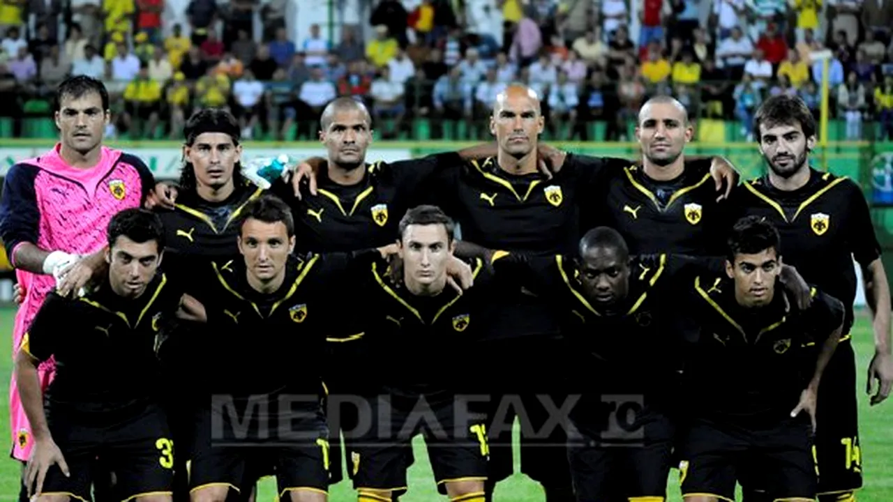 AEK Atena, penalizată şi matematic retrogradată în a doua ligă