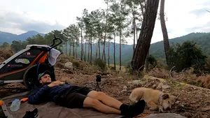 Câinele, cel mai bun prieten al omului, dar şi un excelent tovarăş de călătorie. Un vlogger şi câinele său au străbătut lumea, la pas