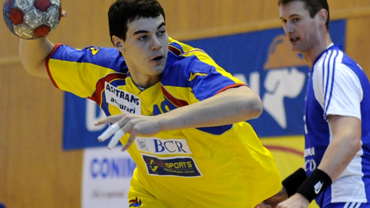 România a debutat cu victorie în preliminariile CE masculin de tineret