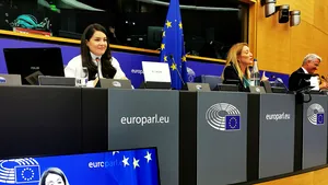 Oana Tache, faţă în faţă cu marii lideri europeni la Strasbourg, în cadrul European Youth Event 2021