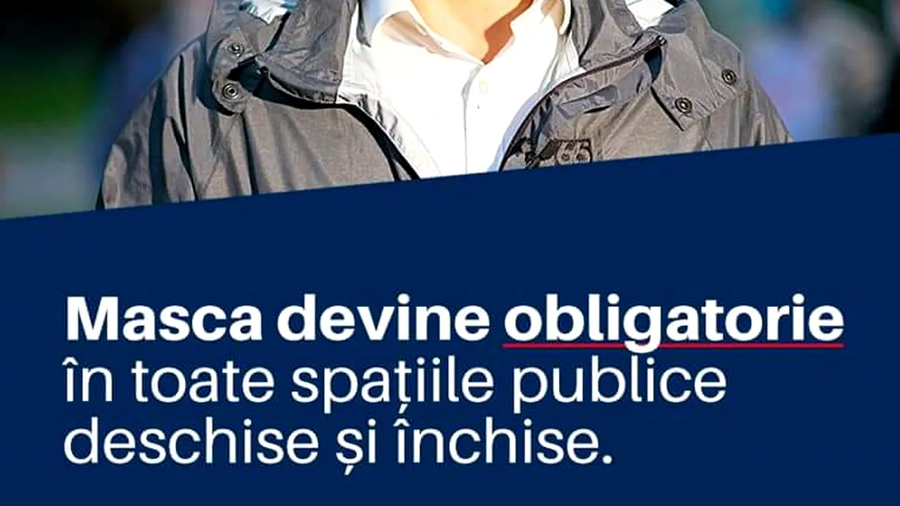 De astăzi, în Braşov e obligatorie masca şi în exterior. Poţi merge la munte cu maxim 5 prieteni