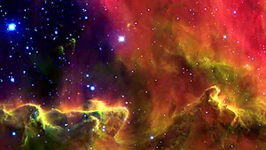 Spectacol cosmic: O nebuloasă din Calea Lactee îşi arată splendoarea într-o imagine multicoloră - GALERIE FOTO