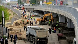 Oprescu: În câteva zile vom da drumul la circulaţia pe Pasajul Pipera. Cum arată acum şantierul - GALERIE FOTO