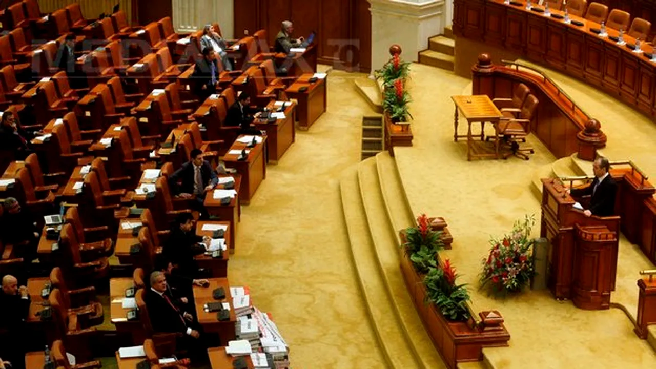 Moţiunea de cenzură a picat. Guvernul Boc rămâne - GALERIE FOTO