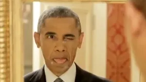 Obama joacă într-un clip haios pentru a-şi promova programul în domeniul sănătăţii - VIDEO