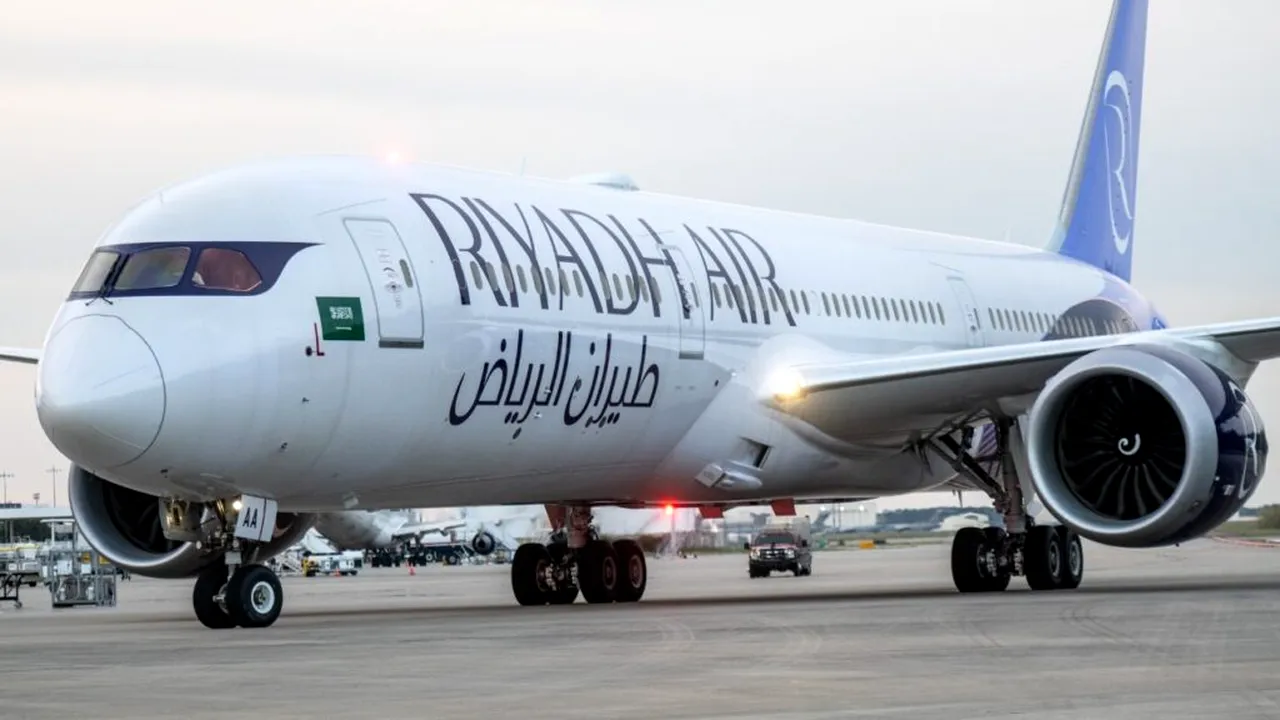 Arabia Saudită își lansează noua companie aeriană și vrea să rivalizeze cu Emirates și Qatar Airways
