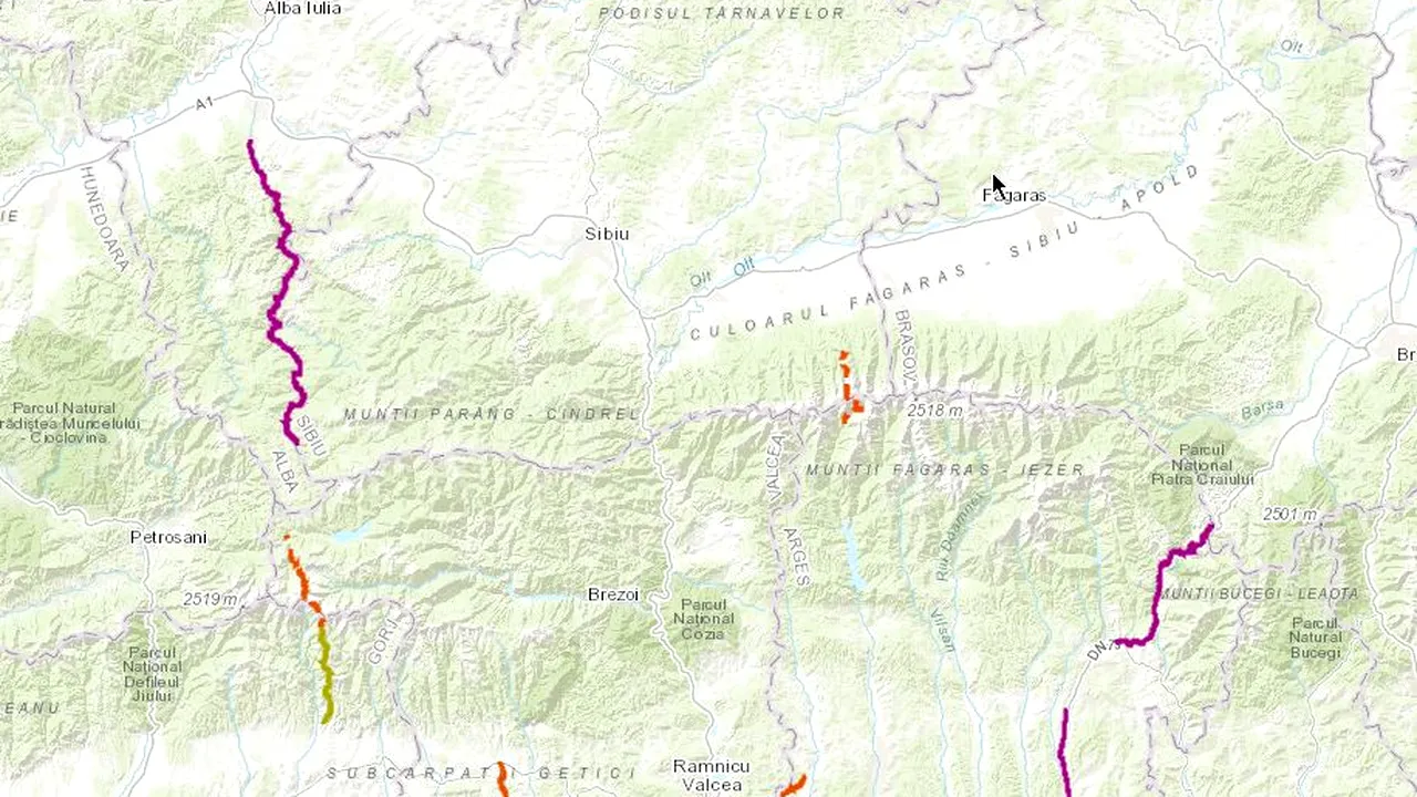 CNAIR a lansat o hartă online care prezintă situaţia drumurilor naţionale în timp real / Scarlat: Avem un protocol de colaborare semnat cu Waze