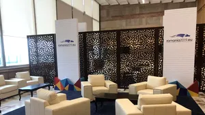 Preşedinţia Consiliului UE. Cum arată salonul oficial de pe aeroportul Henri Coandă după ce a fost renovat cu 150.000 de euro