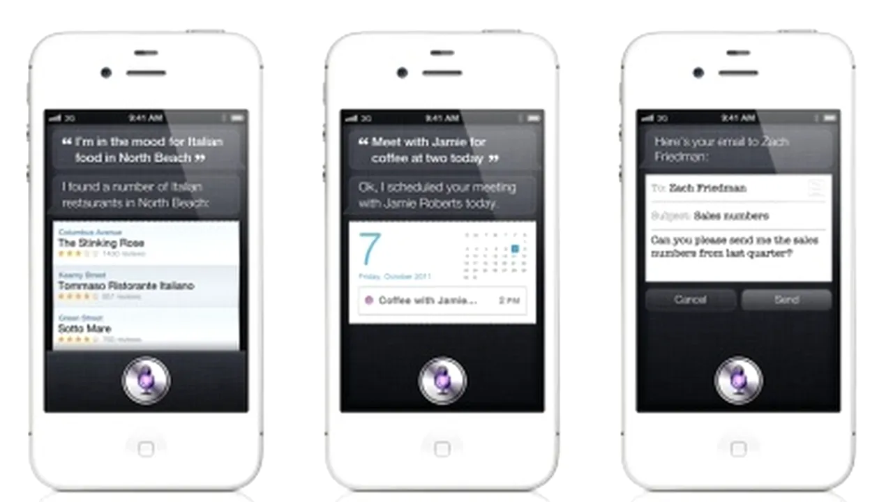 Siri de la iPhone 4S este util în România?