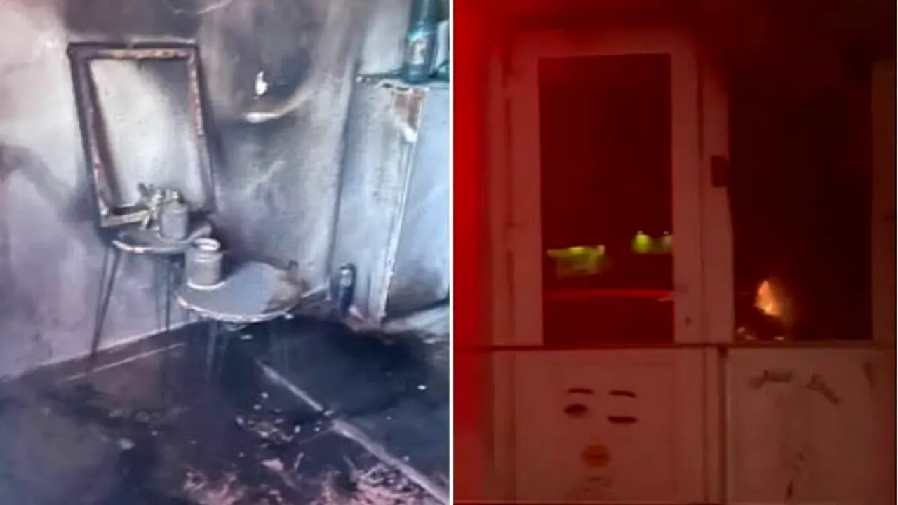 Explozie și incendiu într-un salon de înfrumusețare din Iași. Pompierii exclud o acumulare de gaze