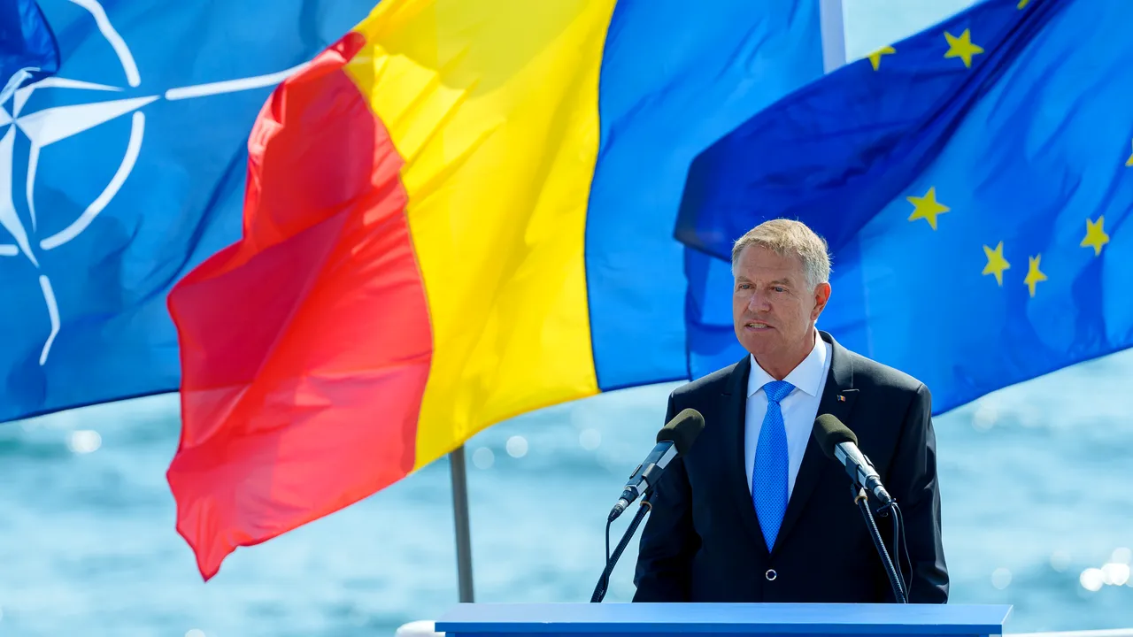Klaus Iohannis, ultima dată ca preşedinte la Ziua Marinei: Profesia de marinar se potriveşte temerarilor