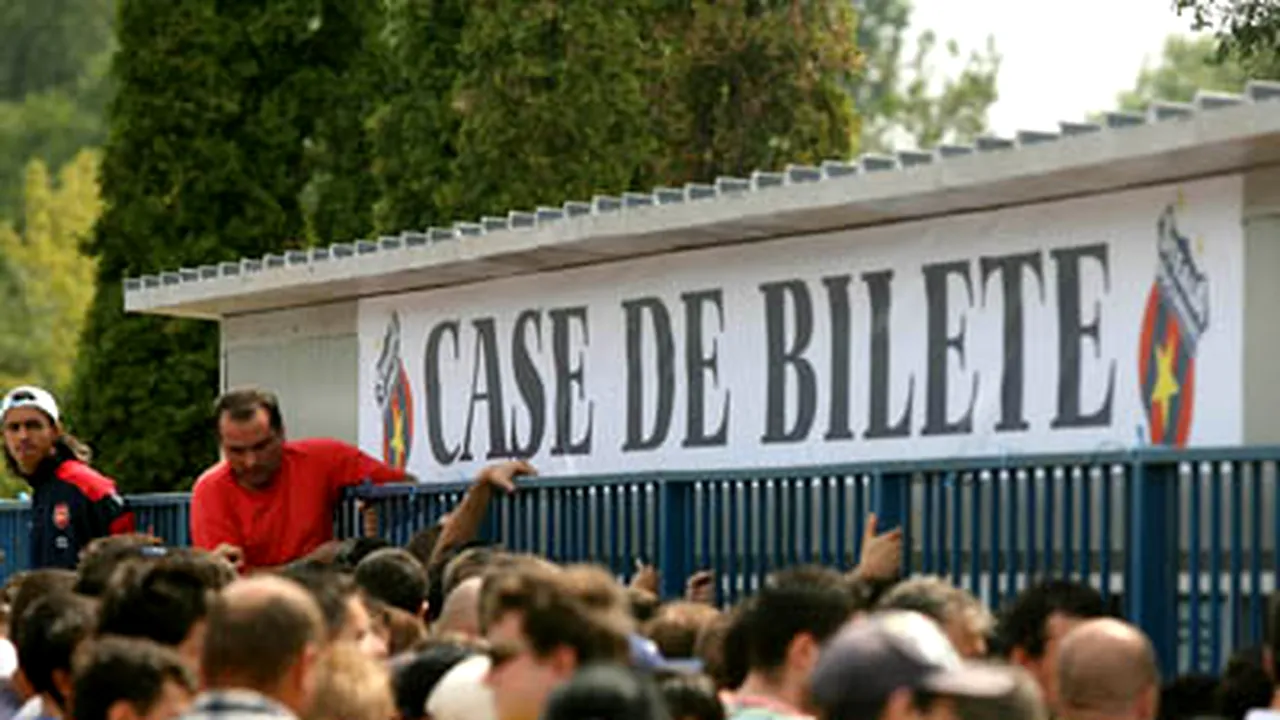 Derbiul Steaua - Dinamo se va disputa cu casa închisă