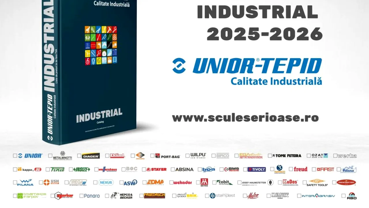 Unior Tepid trece la catalogul digital – o evoluție esențială pentru piața sculelor profesionale