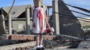 VIDEO Un bărbat ce truca fotografii cu copii răniţi şi le prezenta ca fiind din Alep a fost reţinut în Egipt