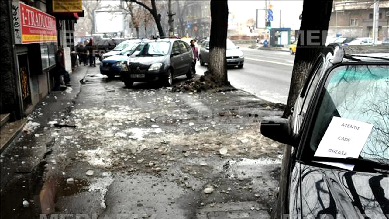 SABI: 87 de bucureşteni au suferit entorse, fracturi sau contuzii, duminică şi luni, după ce au căzut